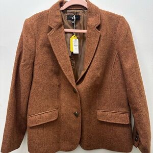 Talbots Rust Blazer size 16P Petite New